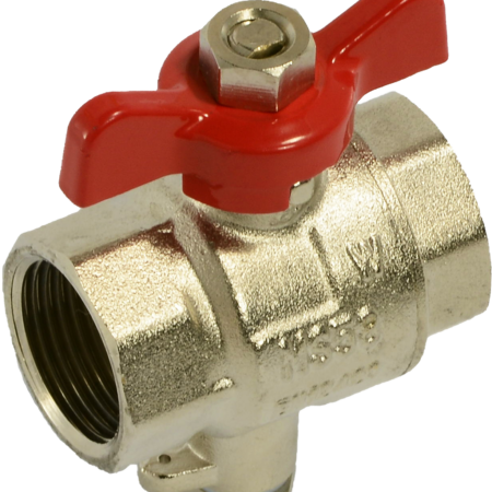 ALVA Kugelhahn für Temp.fühleraufnahme 1/2" IG 