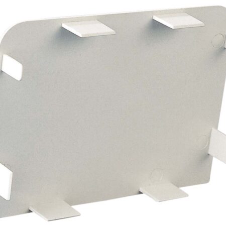 ALVA Installationkanal Industrie Enddeckel 105 RAL 9002 (elfenbeinfarbig)