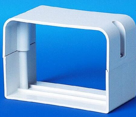 ALVA Installationkanal Industrie Verbindungsstück 70 RAL 9003