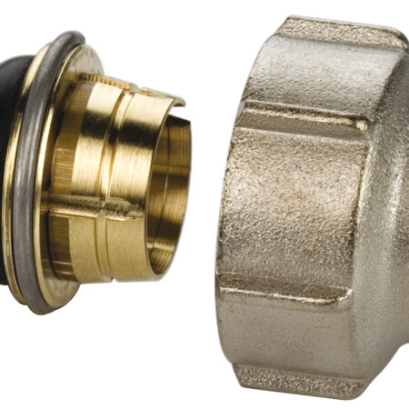 ALVA Klemmverschraubungsset Cu/Stahl/Niro 10-12mm