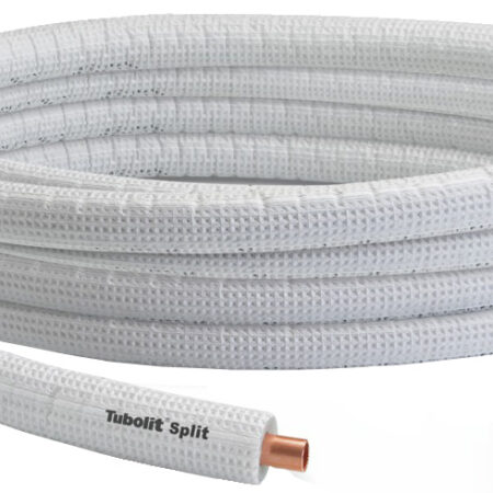 ALVA Kältemittelleitung 3/8" (9,52mm) isoliert, 25m, Wandstärke 1mm