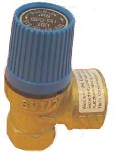ALVA Sicherheitsventil 1/2" Ansprechdruck 6 bar