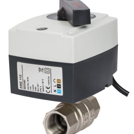 ALVA Motorkugelhahn 2" 2-Weg 230V m.Hilfskontakt, kvs 292, max. 110°C