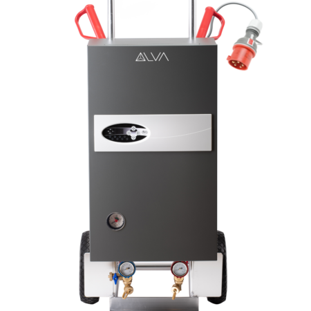 ALVA Mobil Elektro Heizzentrale 21 kW Classic umschaltbar 16A 10,5kW/32A 21kW