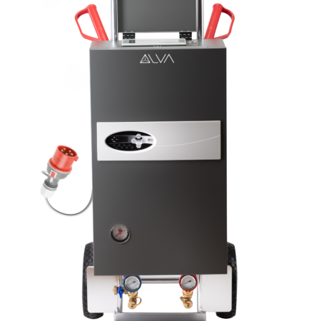 ALVA Mobil Elektro Heizzentrale 21 kW Plus umschaltbar 16A 10,5kW/32A 21kW