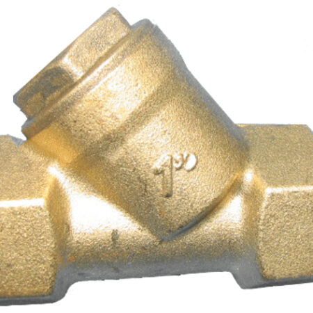 ALVA Schrägsitz-Rückschlagventil, 5S 21/2" Messing