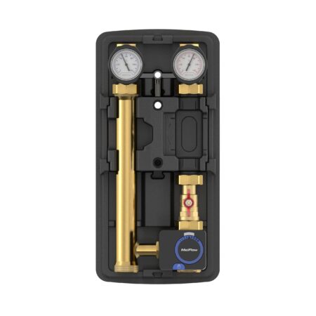 ALVA Pumpenbaugruppe MK 1" L gemischt, ohne Pumpe, mit Stellmotor, lange Ausführung