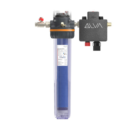 ALVA Nachspeisestation MH20 kurze Bauweise mit Systemtrenner, Wasserzähler, Manometer
