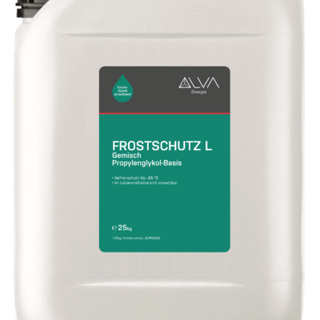 ALVA Frostschutz L, Fertigmischung, Propylenglykol-Basis, 43 Vol.-%, bis -25°C, 25 kg