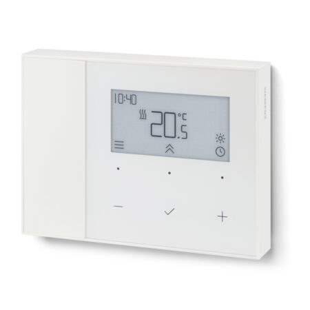 ALVA Raumthermostat Zeitschaltprogramm Heizen/Kühlen Batterie, horizontal
