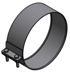 ALVA Rauchrohrbride Ø 130 mm