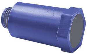 ALVA OHA Baustopfen, 1/2"blau Kunstst.Nr.6601