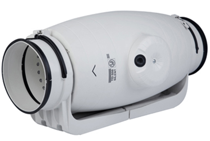 ALVA Rohrventilator SILENT 3V Schallged. 3stufig 500m³/h, DN 150-160
