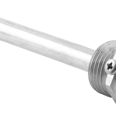 ALVA Tauchhülse 200mm 9x0,85mm PN6 vorbereitet für Klemmbügel/Kaillarrohrhalter