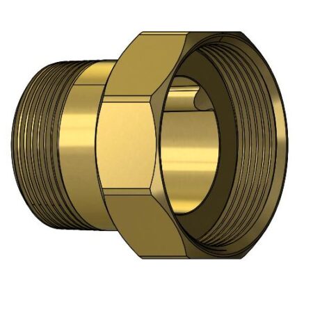 ALVA Verschraubung 11/4 " Überwurf zu 1" AG