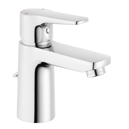 ALVA Bela 1.0 Waschtischarmatur Niederdruck, mit Ablaufgarnitur, Chrom