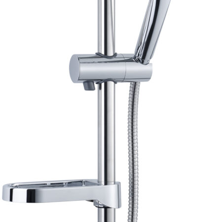 ALVA Dura Brausestangenset 90cm Handb.3-fach, Brauseschl. 150cm, Chrom