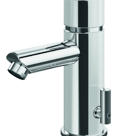 ALVA Forta Waschtischarmatur Chrom Selbstschluss, Mischwasser