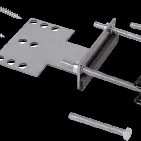 ALVA Juna Armaturenstabilisierung zur Fixierung der Armatur, 75mm Winkelblech