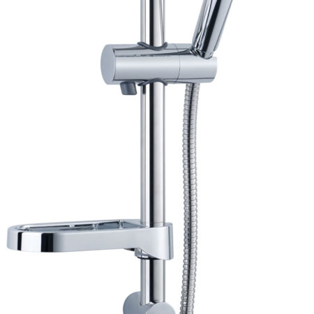 ALVA Sana Brauestangenset 60cm Handbrause 3-fach,Brauseschl.150cm,chrom