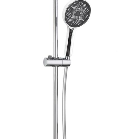 ALVA Spa Duschsystem 121,1cm mit Tastumstellung, Chrom