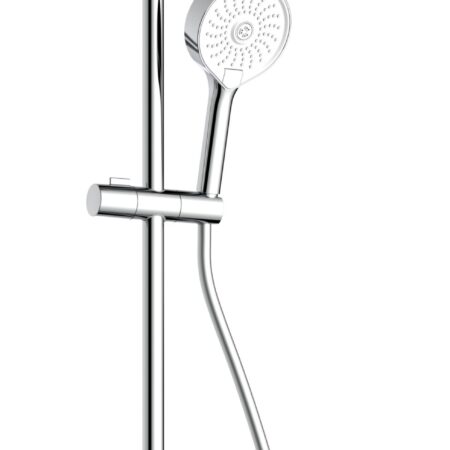 ALVA Spa Duschsystem 99cm mit Thermostat, Chrom