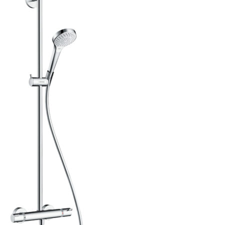 ALVA Tica Duschsystem mit Thermostat, Chrom