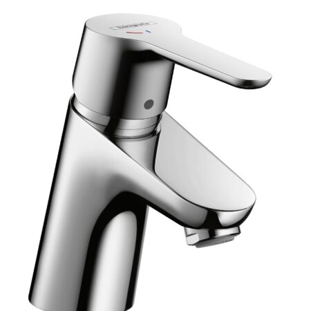 ALVA Tica Waschtischarmatur Mini mit Push-Open Ablaufgarnitur, Chrom