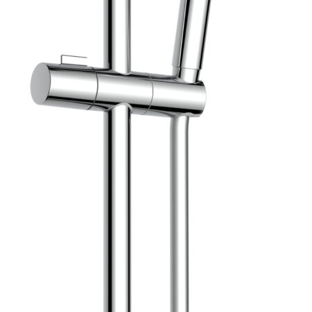 ALVA Varia Brausestangenset 90cm verstb. Wandbf., HB 3-fach, BS 150cm, Chrom