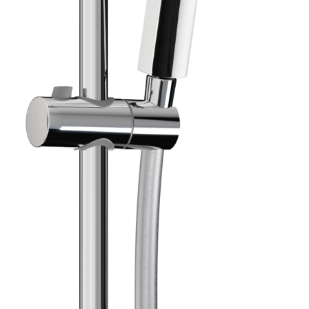 ALVA Varia Brausestangenset 95 cm Handbr. 3-fach, Brauseschl. 160cm, Chrom