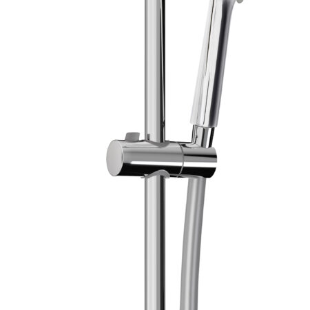 ALVA Varia Brausestangenset 95cm verstb. Wandbf.,HB. 3-fach, BS 160cm, Chrom