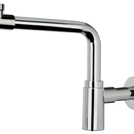 ALVA Varia Raumspardesign-S. 5/4" ohne Ventil, Wandrohr 32x100mm, Chrom