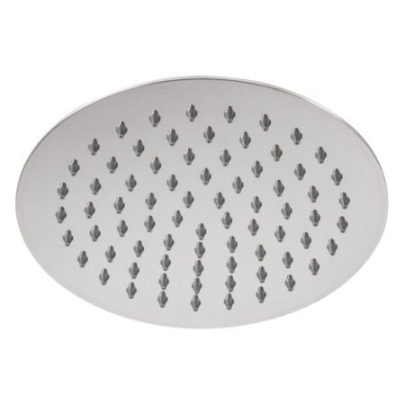 ALVA Varia Kopfbrause Dm 21cm rund mit Antikalk, Edelstahl poliert