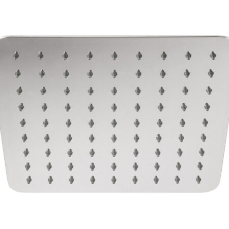 ALVA Varia Kopfbrause 26x26cm softedge mit Antikalk, Edelstahl poliert