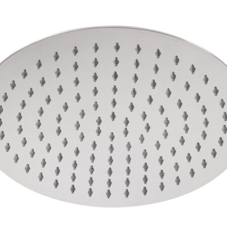 ALVA Varia Kopfbrause Dm 31cm rund mit Antikalk, Edelstahl poliert