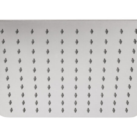 ALVA Varia Kopfbrause 31x31cm softedge mit Antikalk, Edelstahl poliert