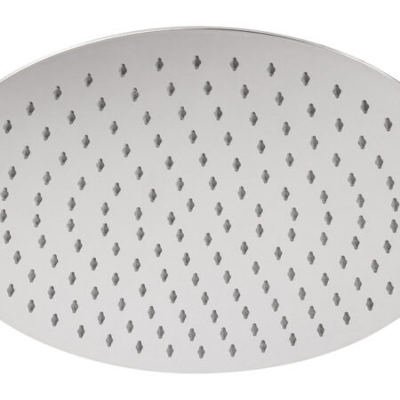 ALVA Varia Kopfbrause Dm 40cm rund mit Antikalk, Edelstahl poliert