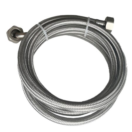 ALVA Varia Panzerschlauch gerade/gebogen 3/4"x3/4"x300cm