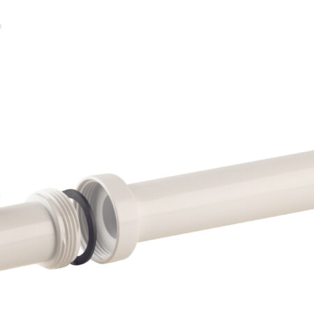 ALVA Varia Set Ablaufventil 5/4" für AQARVARSS1,m.Anschluß-Bogen + Rohr,Chrom
