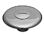 ALVA Varia Verschlussstopfen mit Rosette Messing verchromt 1/2"
