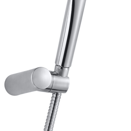ALVA Varia Wannenset, HB 1-fach Wandhalter, Brauseschl. 125cm, Chrom