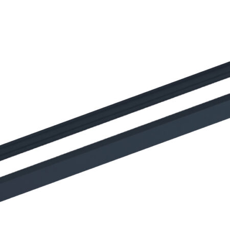 ALVA Amoa Doppelbadetuchhalter 49cm, Schwarz