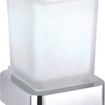 ALVA Aura Glas- und Seifenhalter ohne Glas bzw. Schale, Chrom