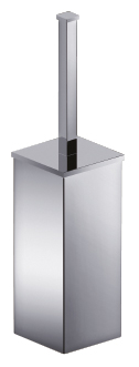 ALVA Dura Toilettenbürstengarn. Standmodell mit Deckel, Chrom