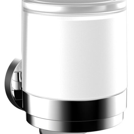 ALVA Forta Seifenspender mit Hebel Kristallglas satiniert, Chrom