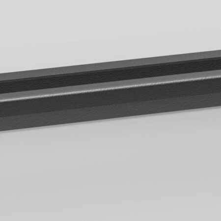 ALVA Viva Badetuchhalter 70 (60)cm Schwarz Matt