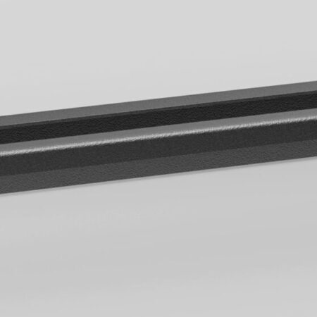 ALVA Viva Badetuchhalter 90 (80)cm Schwarz Matt