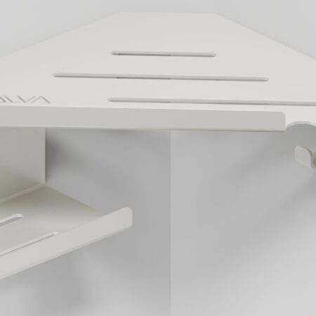ALVA Viva Eckboard Weiß Matt