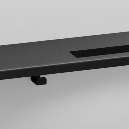 ALVA Viva Handtuchboard 90cm Schwarz Matt