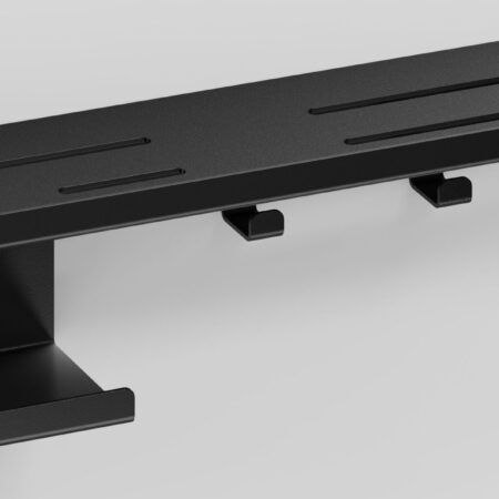 ALVA Viva Wandboard 40 cm Schwarz Matt